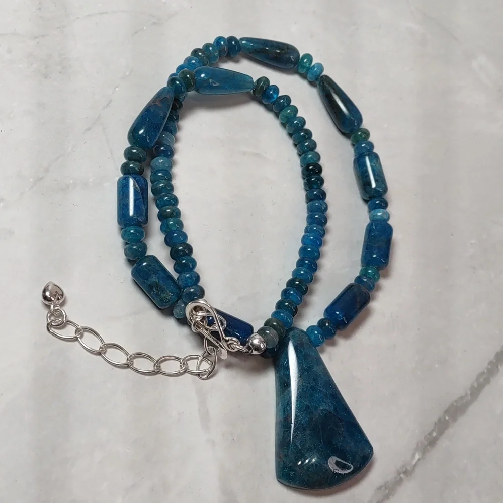 Jay King Apatite Gemstone Necklace - Picture 2 of 4